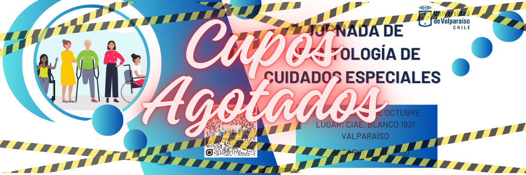 Banner Jornada de Odontología de Cuidados Especiales 2024 - Universidad de Valparaiso